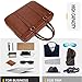 VICUNA POLO Briefcases For Men Laptop Handbag Messenger Bag Mens Business Bag(brown)