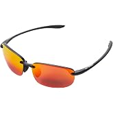 Maui Jim Polarized Men's and Women's Hookipa Universal Fit Rimless Sunglasses