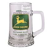 John Deere Licensed Glass .4 L Beer Mug (Iron Horse)