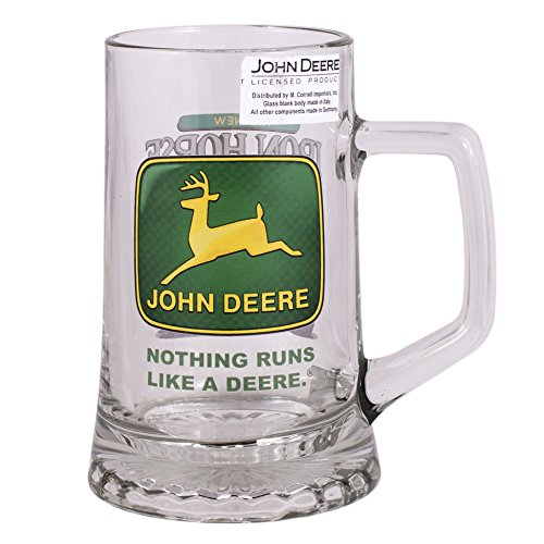 John Deere Licensed Glass .4 L Beer Mug (Iron Horse)