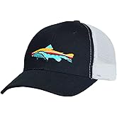 EDTREK Breathable Fishing Trucker Hats for Men and Women - Unique Fish Embroidery for Anglers