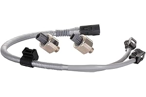INEEDUP 2Pcs Knock Sensor with Harness Fit for Lexus RX300,ES300,GS300,GS400,LS400,SC400,for Toyota 4Runner,Avalon,Camry,Corolla,Tacoma,Tundra,Previa,Sienna,Solara,Supra,T100,89615-32010 89615-12040