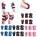 Kipten 6pcs Set Kid Roller Skating Skateboard Elbow Knee Pads Wrist Protective Adjustable Guard Gear Pad Children Cycling Bicycle Sports