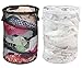 Greenco, Heavy Duty, Space Saver, Folding Pop-up Portable Mesh Laundry Hamper, High Capacity and Super Lightweight, 2 Pack, Black and White