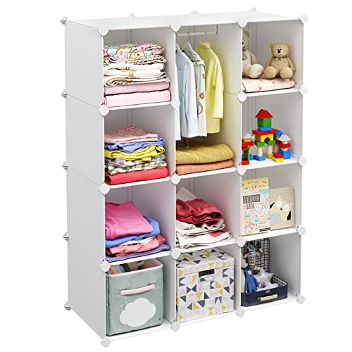 VIPZONE Baby Dresser, Kids Closet Organizers, Portable Kids Wardrobe for  Closet,Bedroom, Nursery, Cubby, Cabin