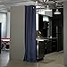 Room/Dividers/Now Tension Curtain Rod, Adjustable Heavy-Duty Tension Rod No Drilling Required, 28-50 Inch, Black Curtain Tension Rod with Strong Hold and Easy Setup for Windows, Closets and Spaces