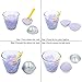 SOTOGO 12 Pack Bath Bomb Mold DIY Metal Bath Mold 6 Style Each Including 2 Pcs Soap Mold