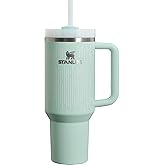 STANLEY The Clean Slate Quencher H2.0 FlowState™ Tumbler | 40 OZ, Soft Rain Mint