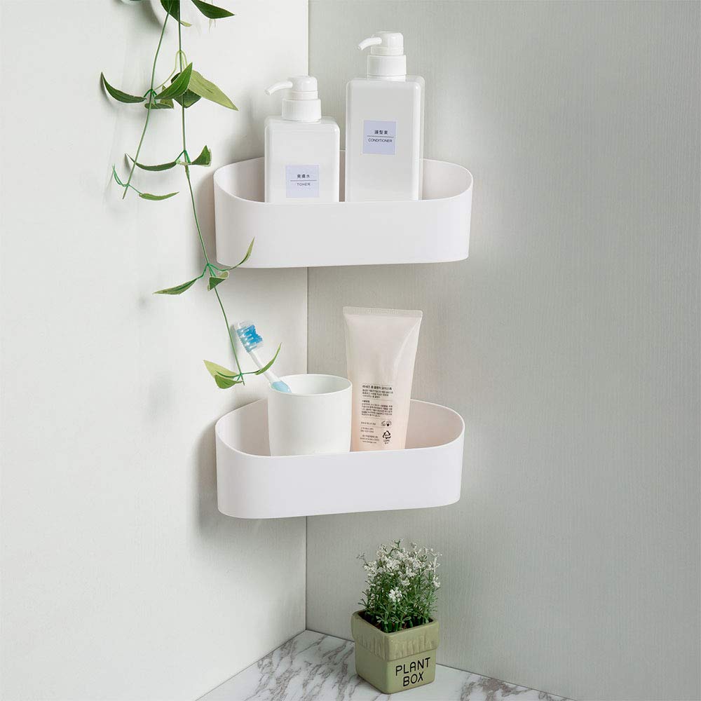 White bathroom wall shelf Clearance
