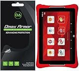 Dmax Armor [3-Pack] for Nabi Elev-8 (8 inch Tablet) Screen Protector, Anti-Bubble High Definition Clear Shield- Lifetime Replacement