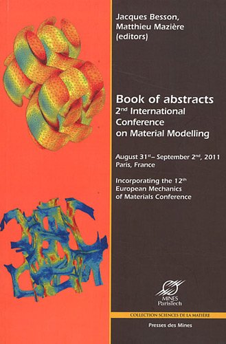 2nd International conference on material modelling