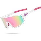 MVPTGRS Youth Baseball Sunglasses for Boys Girls Age 8-14 TR90 Frame Kids Sport Sunglasses for Softball Cycling Baseball Golf