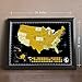 Wonderful Maps Scratch Off Map Of The World With US States, Countries, Capitals And Flags On Black Background, 24 inches x 18 inches. Prime Quality Travel Gift. Scratchable World Map Personalized Gift