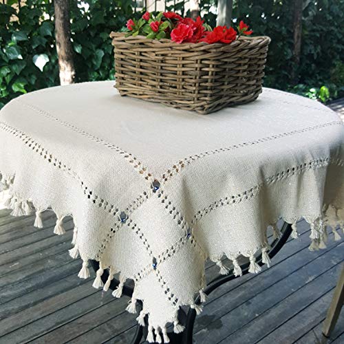 Compare price to round side table tablecloth