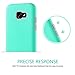 GUAGUA Samsung Galaxy A5 2017 Case Slim Lightweight Dual Layer Hybrid Hard PC Cover Soft Bumper Anti-Slip Shockproof Protective Phone Cases for Samsung Galaxy A5 2017(5.2 inch) Mint Green
