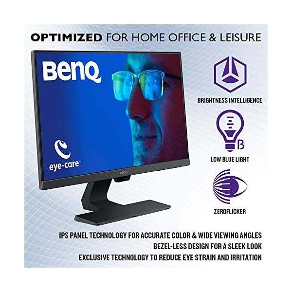 BenQ-GW2480T-24-Inch-1080p-Eye-Care-LED-IPS-Monitor-Anti-Glare-HDMI-Height-Adjustable-Black BenQ GW2480T 24 Inch 1080p Eye Care LED IPS Monitor, Anti-Glare, HDMI, Height Adjustable - Black