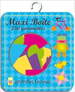 Maxi Boite 250 Gommettes Grandes Formes Amazon Fr Collectif Livres