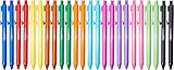 AmazonBasics Retractable Ballpoint Pen - Assorted Colors - 24-Pack
