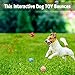 HDSX Squeaky Latex Dog Toys Funny Rubber Puppy Toys Soft Squeak Toys for Small Dog (6PCS/Set)