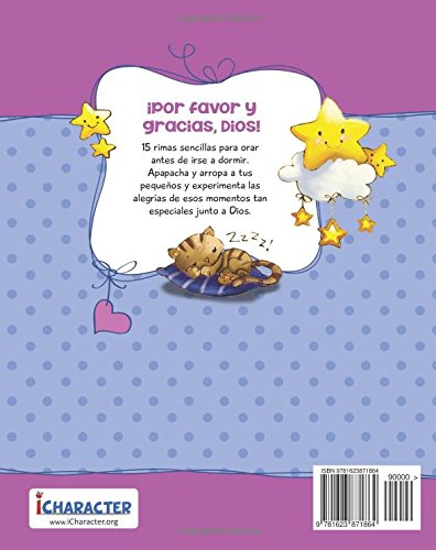 Oraciones para antes de irme a dormir: 15 oraciones para niños (Decirle a Dios 