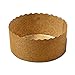 Paper Baking Pan ,Cupcakes, Muffins Pan , Easy Release Muffin Molds cupcakes Non Toxic Panettone Cups . W 3.5 in X H 1.5/8 in (10) PA9040USA