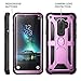 YOUMAKER Designed for Galaxy S9 Plus Case, Heavy Duty Protection Kickstand with Built-in Screen Protector Shockproof Case Cover for Samsung Galaxy S9 Plus 6.2 inch - Purple