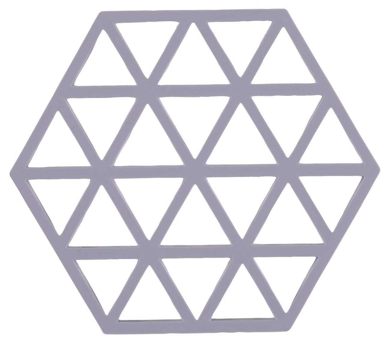 Zone Denmark Triangles Silicone Trivet Lavender 16 x 14 cm