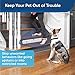 PetSafe Pawz Away Threshold Pet Barrier – Restricts Access for Cats and Dogs – Doorways and Stairs – Static Correctionthumb 1