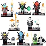 Jay Cole Nya Kai Nya Wu NINJAGO NINJA 8 Minifigures Building Bricks lEGO Toys