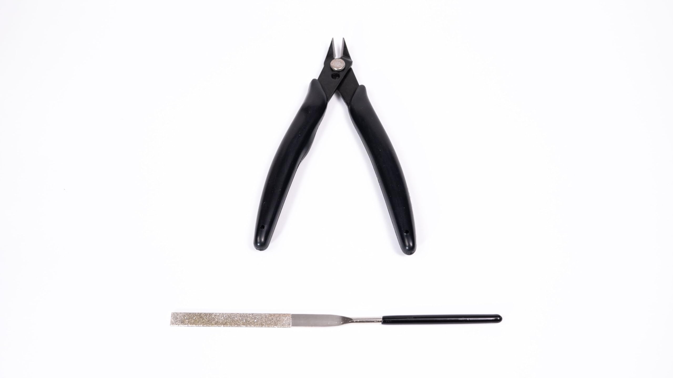 Basic Cutters Toolkit, Metal DIY Model Bending Tool Set, 3D Metal Puzzle Assembly Tools Include 2 Piece Tool Kit, Great Assistant for 3D Metal Jigsaw Puzzles Assembly by Metal-Time.