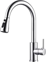 Peppermint Kitchen Taps Mixer Pull Out Spray 360° Swivel Chrome 1 Hole view 1