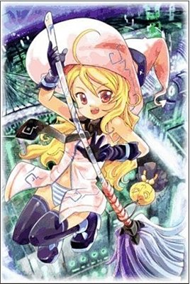 Max Protection Card Supplies YUGIOH Card Sleeves Manga Witch 60 Count