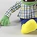 Toyswill Plants vs Zombies White Hat Green Zombie Plush Toy