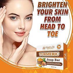 Turmeric Soap Bar for Face & Body - All Natural
