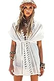 Dxnona beach Swimwear Cover up Dress (ivory), One Size