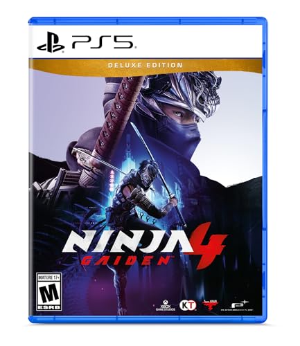 NINJA GAIDEN 4 | Deluxe Edition | PlayStation 5 [Disc + Code in Box]
