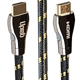 UPTab Ultra High Speed HDMI 2.1 6ft Cable 8K 60Hz HDR 48Gbps, Dolby Vision, Dolby Atmos, eARC, VRR (6FT)