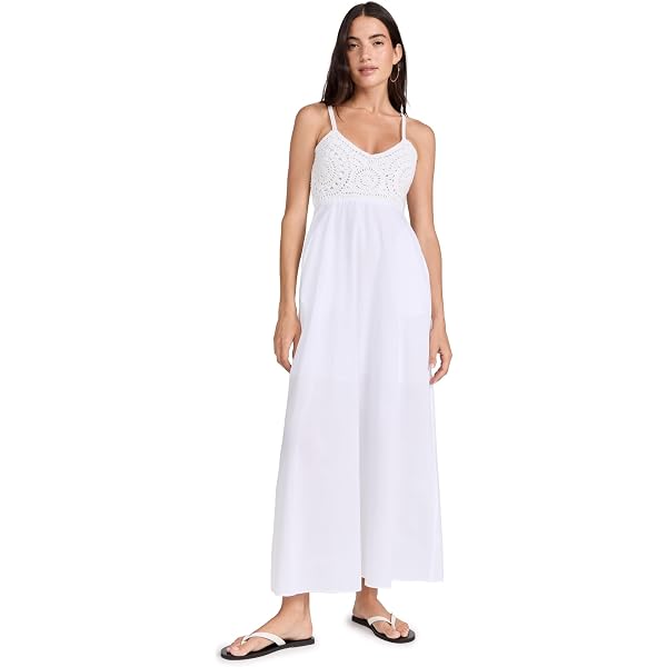 Playa Lucila Women's Halter Dress, Black, M at Amazon Women's Clothing store