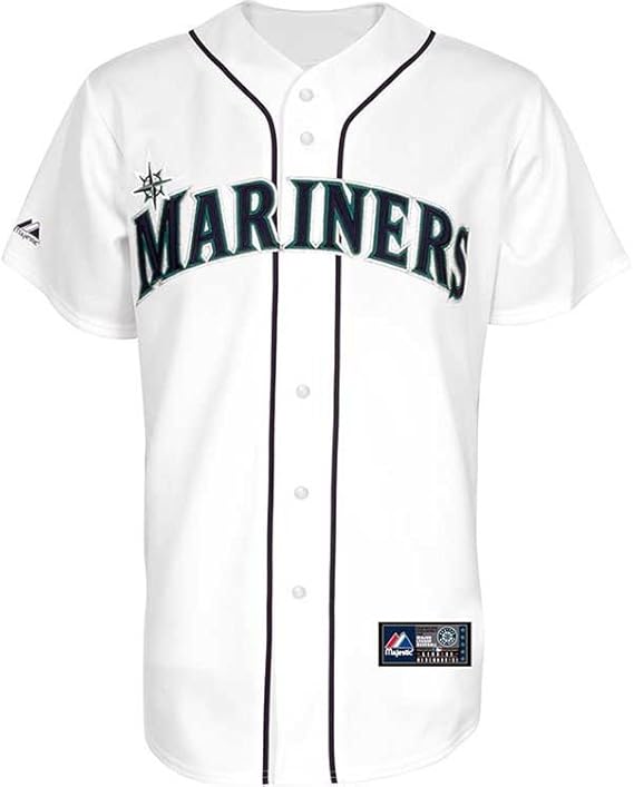 Men?s Seattle Mariners Replica Home Jersey, White, S