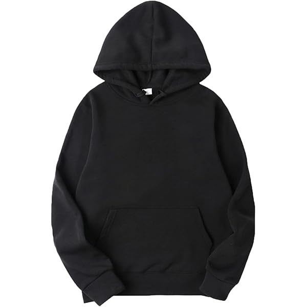 ranrann Men's Drawstring Hooded Sweatshirt with Pocket