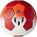 adidas Performance Messi Soccer Ball, White/Red/Solar Red, Size 5
