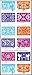 Colorful Celebration U.S. Forever Postage Stamps Booklet of 20 Self-Adhesive 1 Booklet of 20 Stamps