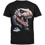 Jurassic Park Men's Jurassic World Tear Through T-Shirt, Black, X-Large