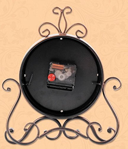 Mode Home Bronze Vintage Iron Desk Clock Decorative Kitchen Table Clock Factory Direct