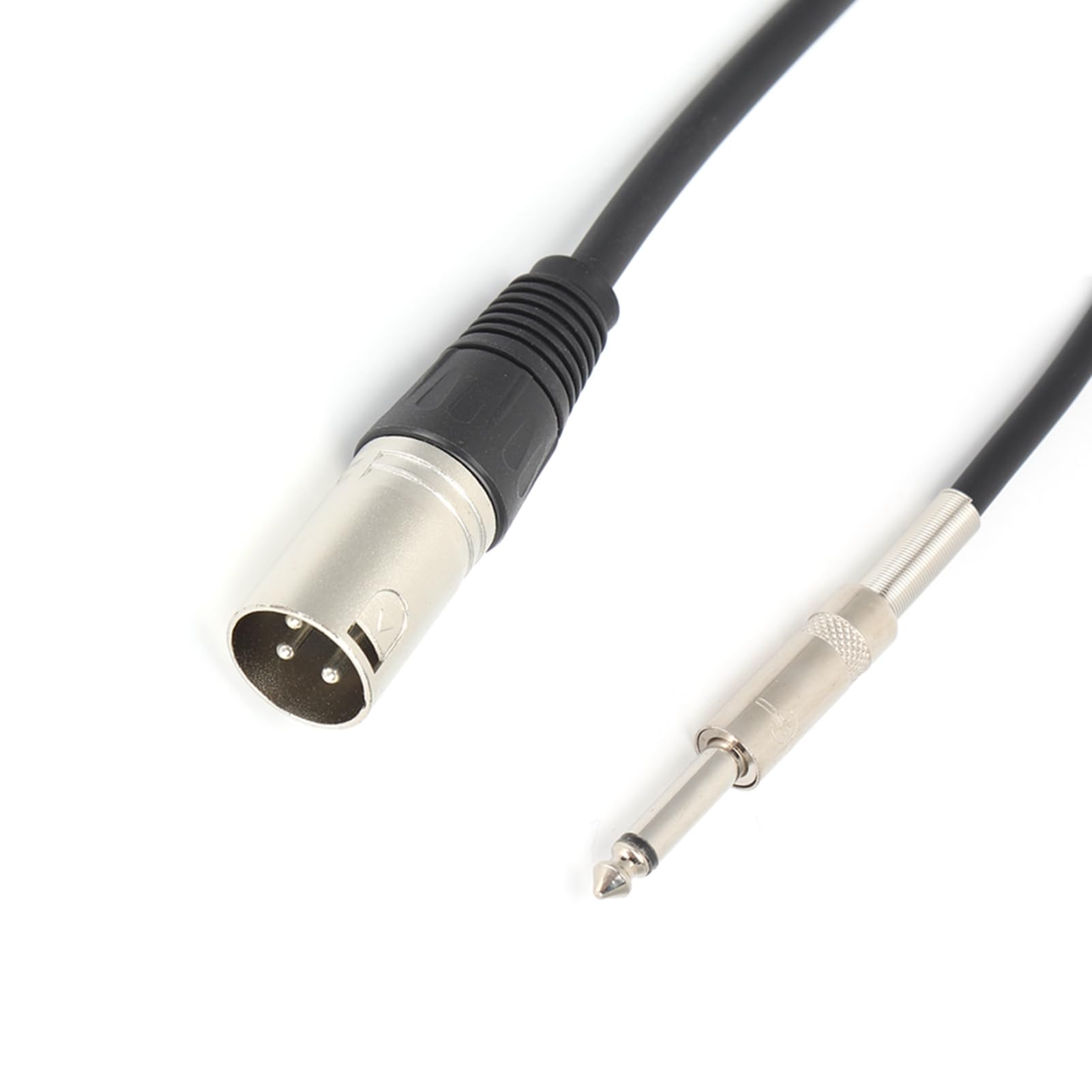 Annadue XLR Male to 1/4 Inch (6.35mm) TRS Jack Lead Balanced Signal Interconnect Cable 1/4" to XLR Patch Cable for Microphone Speaker Stage DJ(300CM)