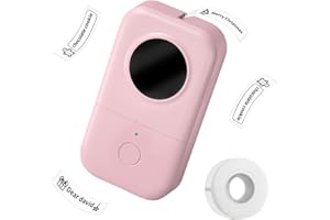 Phomemo D30 Mini Label Maker - Rechargeable Portable Device With Multiple Templates, Small Etiqueteuse Easy to Use for Home &
