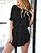 Grapent Women's Casual Batwing Sleeves Soft Cotton Shift T Shirt Dress Loose Fit