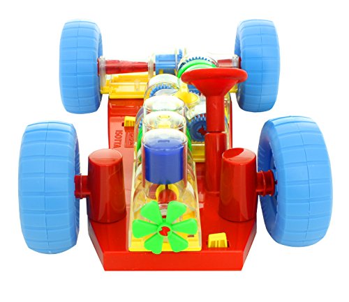 Quercetti Isotta Discovery Car - Simple Introduction to The Inner Workings of a Car (Made in Italy) - Thumbnail 6