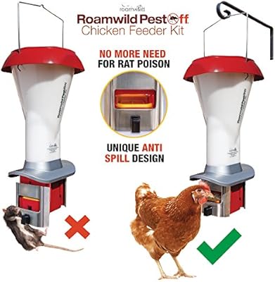 Pestoff Rat Proof Chicken Feeder Kit Rat Proof Poultry Feeder
