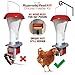 Roamwild Rat Proof Chicken Feeder kit - Rat Proof Poultry Feeder – Weather Proof - 8lbs Capacity - NEW PRODUCT